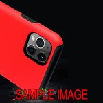 Wholesale Ultra Matte Armor Hybrid Case for Samsung Galaxy A72 (Red)